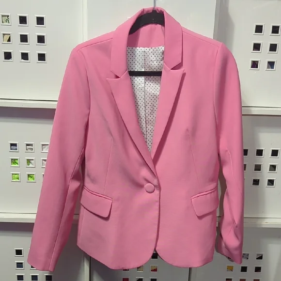 Classic Pink Blazer for Women - Picture 4 of 5